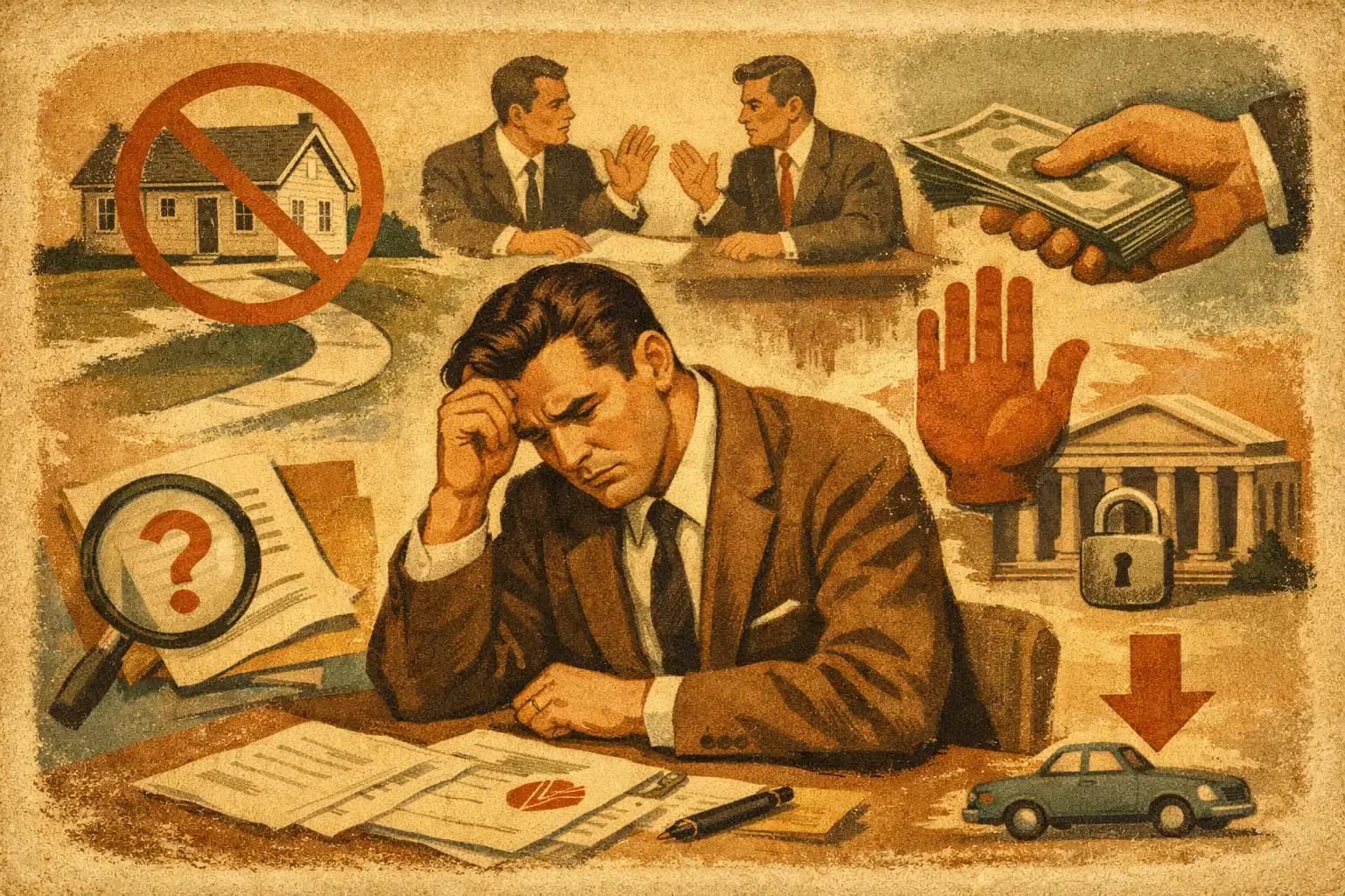7 erros que travam financiamento bancário