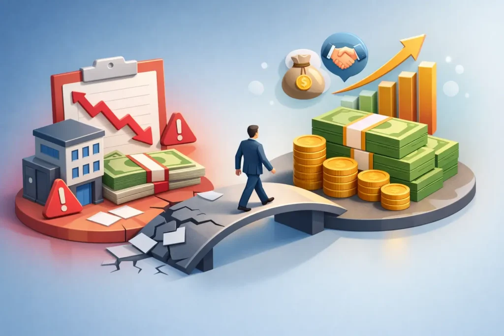 Capital de giro para empresa negativada