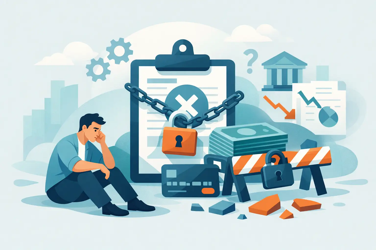 Crédito recusado: o que realmente trava