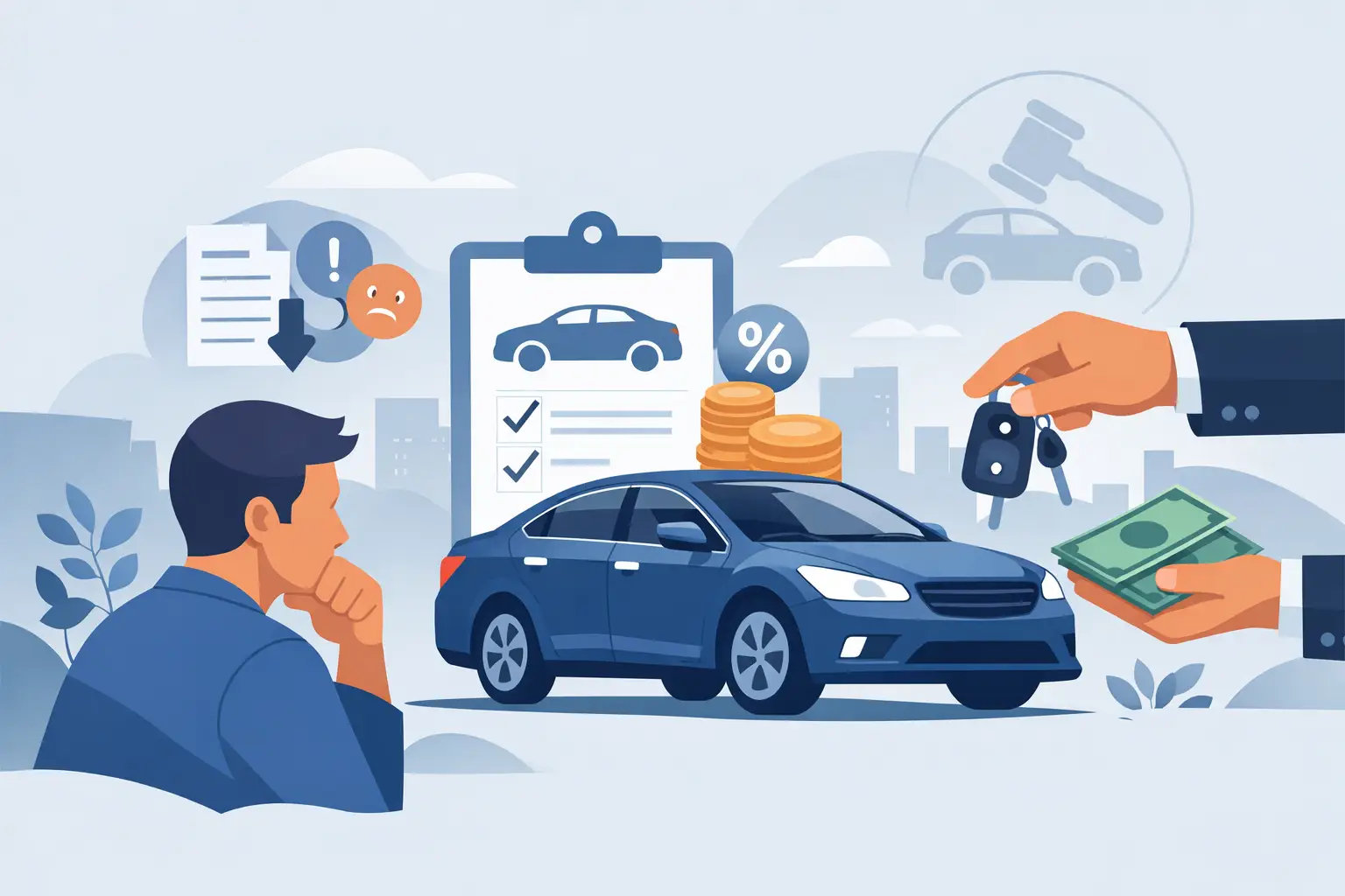 Financiamento de veículo para negativado