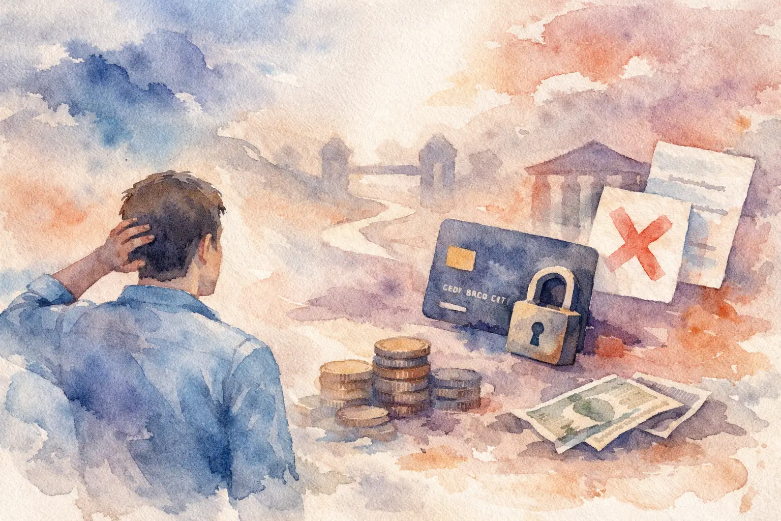 Por que crédito continua negado?