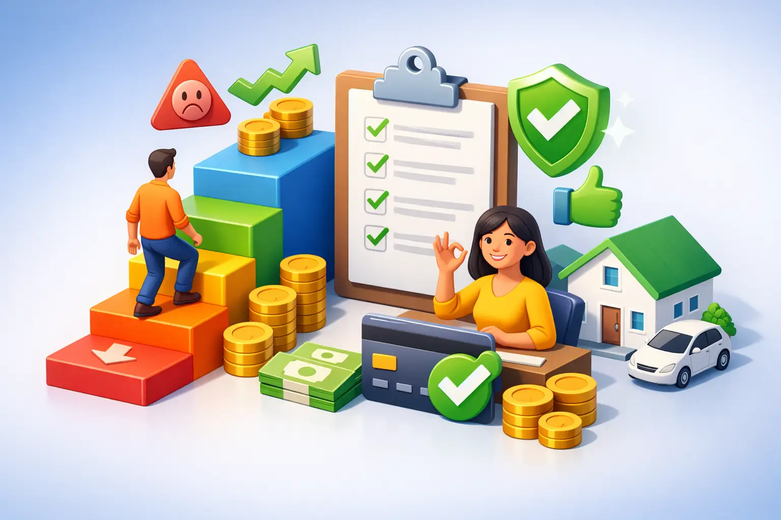5 passos para aprovar crédito mesmo negativado