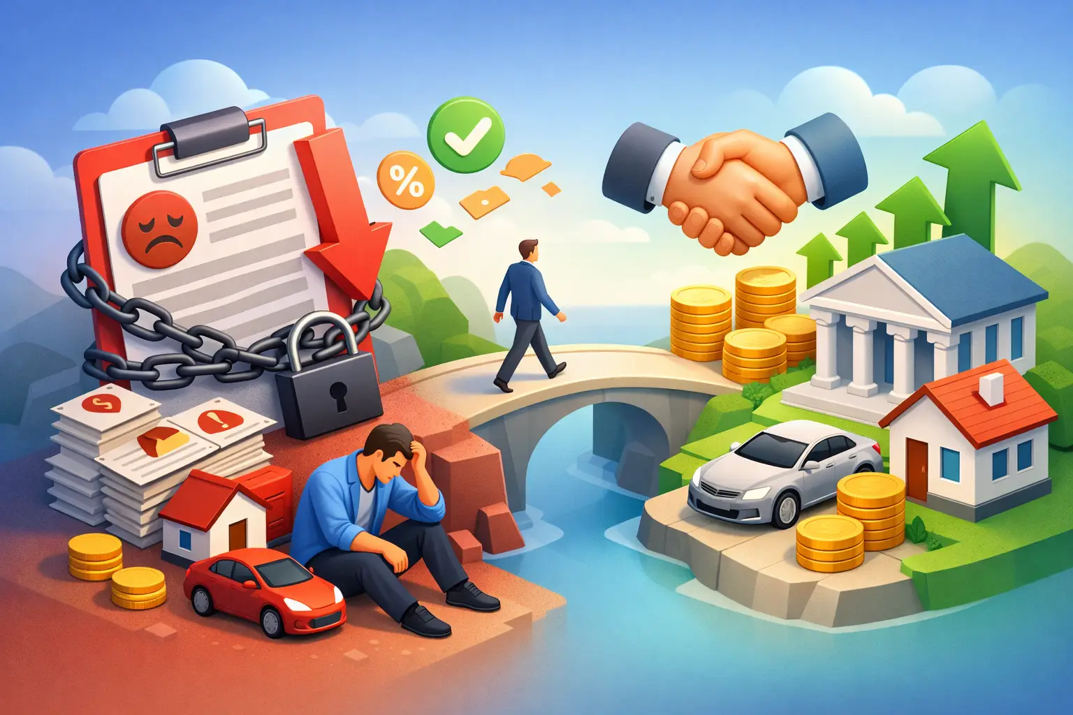 Nome sujo impede financiamento? Veja a saída