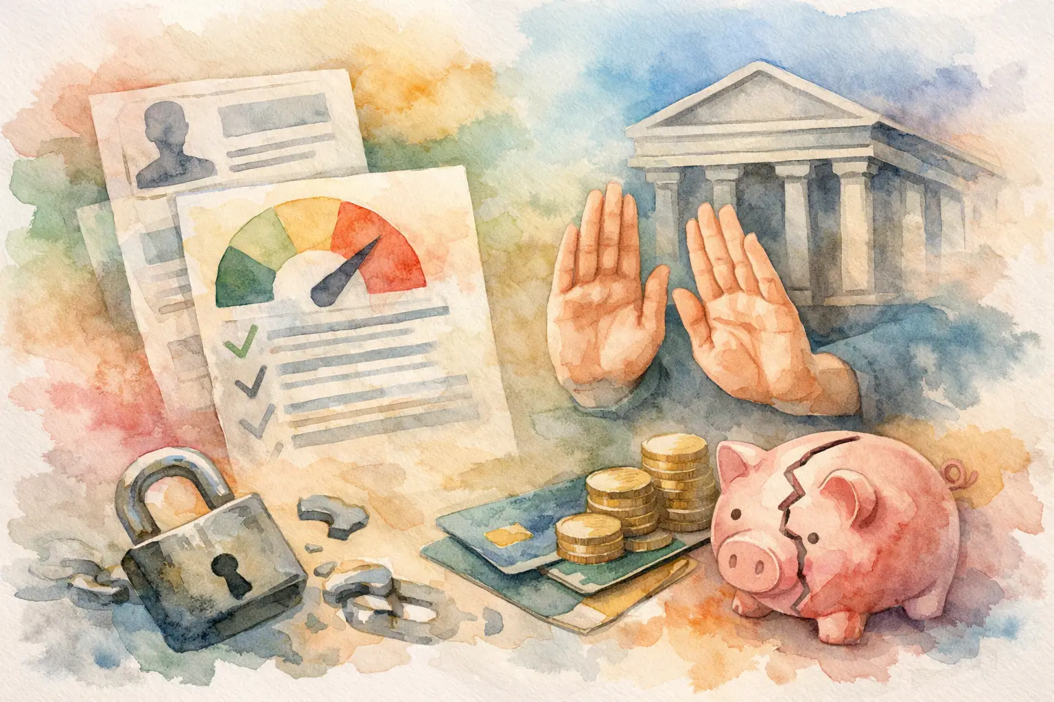 Serasa limpa e banco recusa? O que trava seu crédito