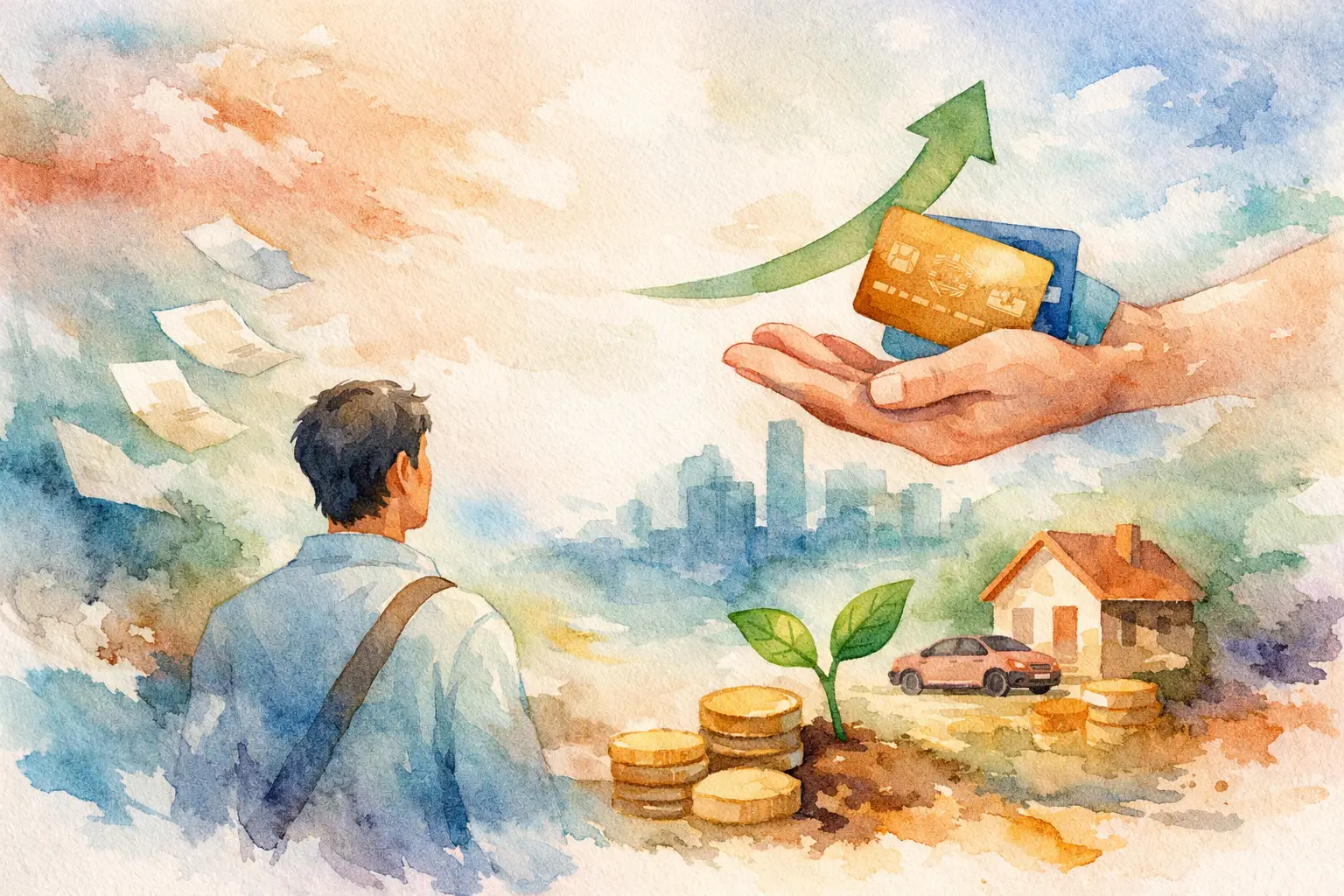 Reabilitação financeira para autônomo: volte ao crédito