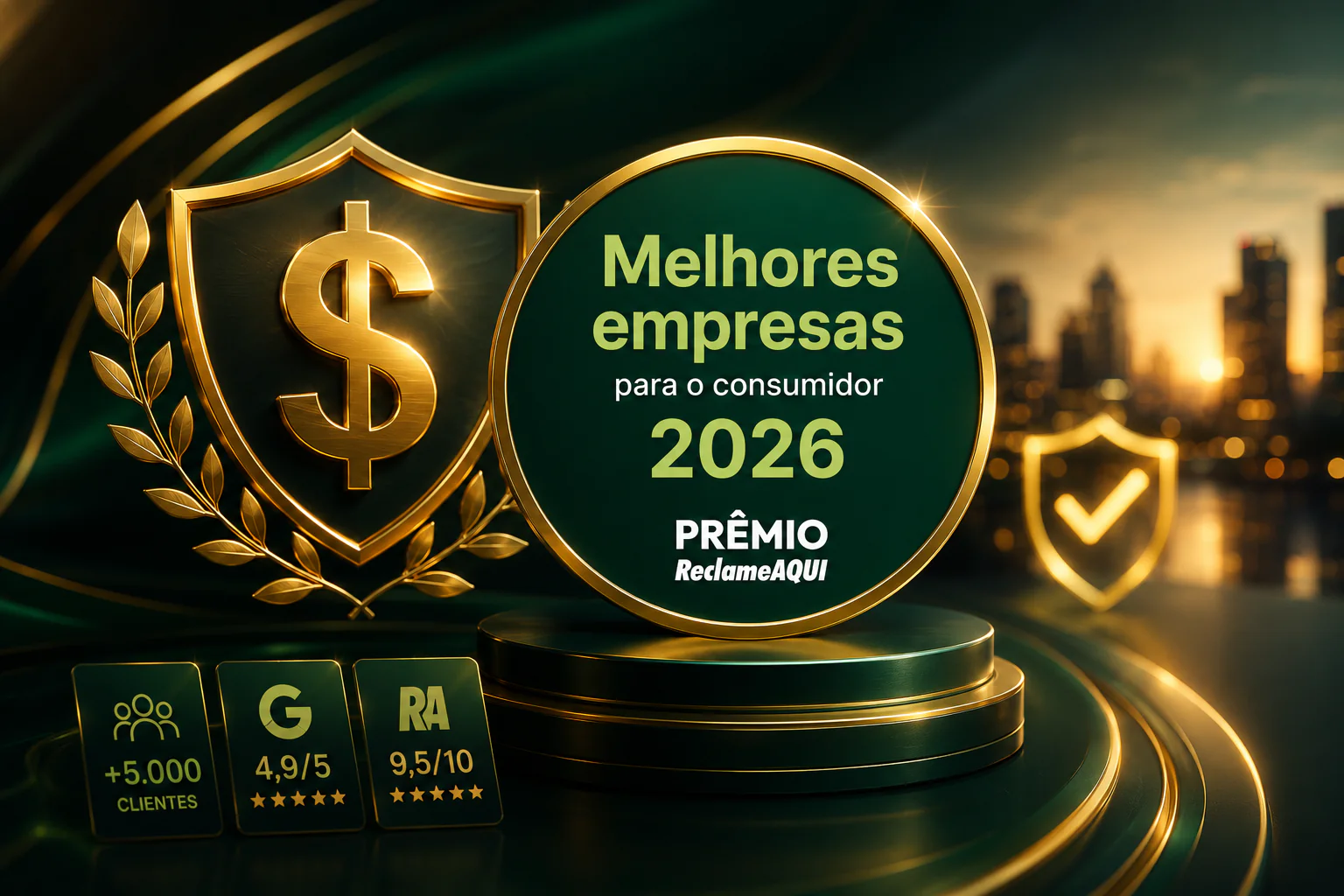 ArrudaCred - Melhores empresas para o consumidor em2026 - Prêmio ReclameAqui